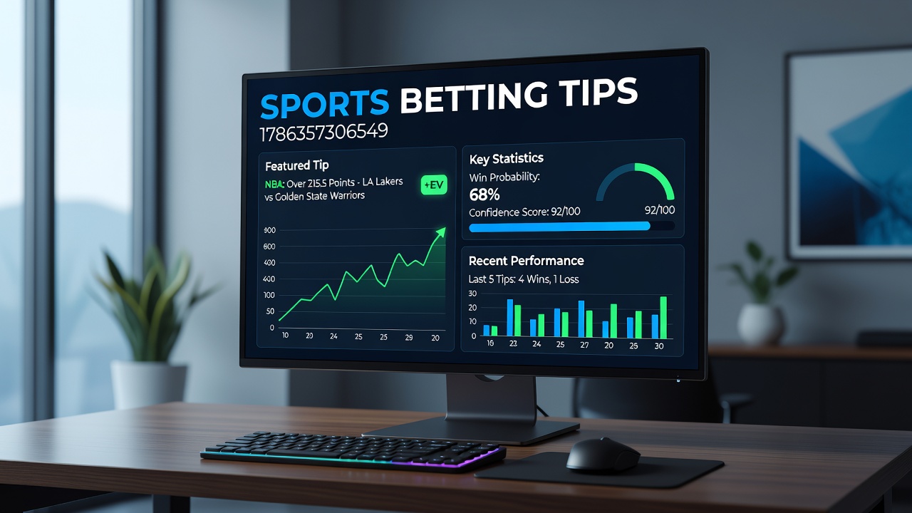 Bankroll management dashboard displaying allocation percentages and performance tracking graphs