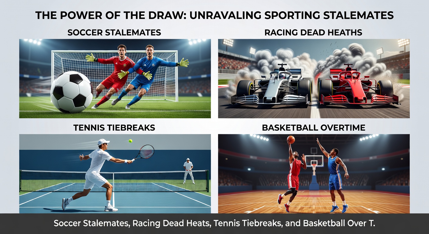 Horse racing dead heat finish, with two horses necks apart crossing the line in a photo finish